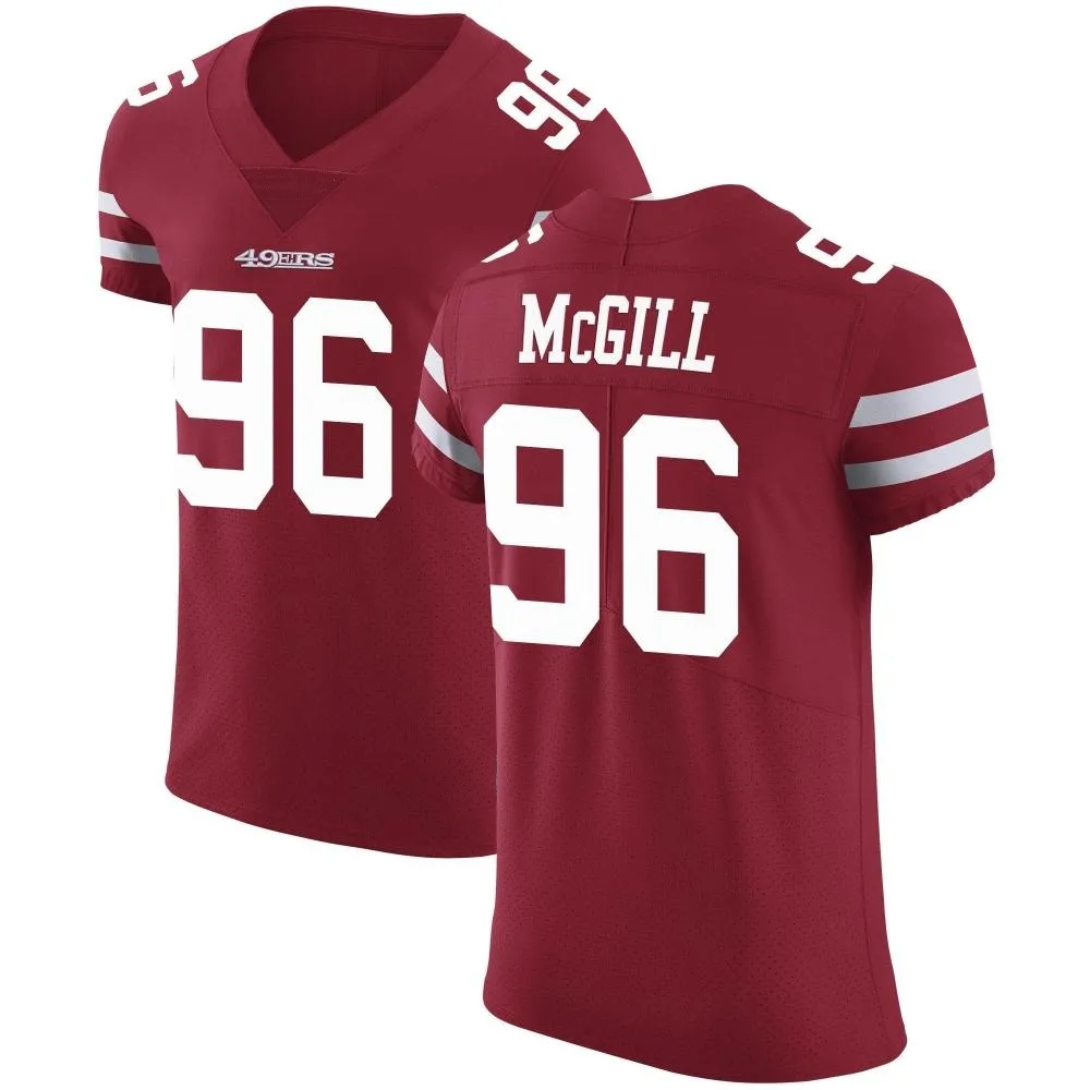 Men's San Francisco 49ers T.y. Mcgill Nike Team Color Vapor Untouchable Elite Red Jersey Men's San Francisco 49ers T.y. Mcgill Nike Team Color Vapor Untouchable Elite Red Jersey