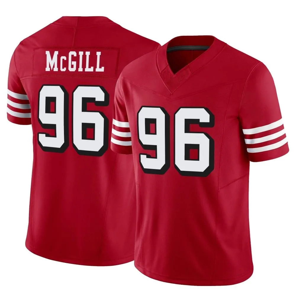Youth San Francisco 49ers T.y. Mcgill Nike Alternate Vapor F.U.S.E. Limited Scarlet Jersey Youth San Francisco 49ers T.y. Mcgill Nike Alternate Vapor F.U.S.E. Limited Scarlet Jersey