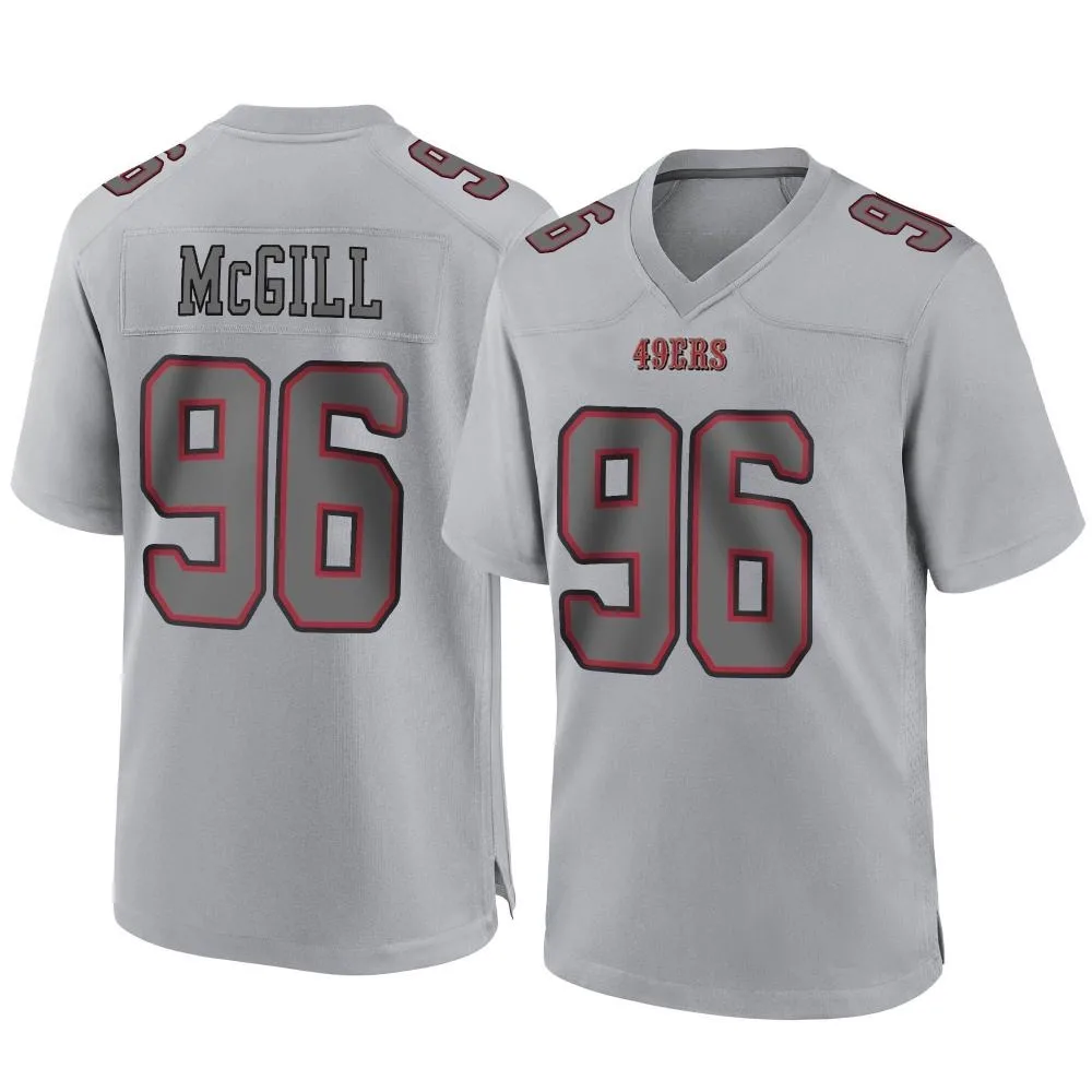 Youth San Francisco 49ers T.y. Mcgill Nike Atmosphere Fashion Game Gray Jersey Youth San Francisco 49ers T.y. Mcgill Nike Atmosphere Fashion Game Gray Jersey