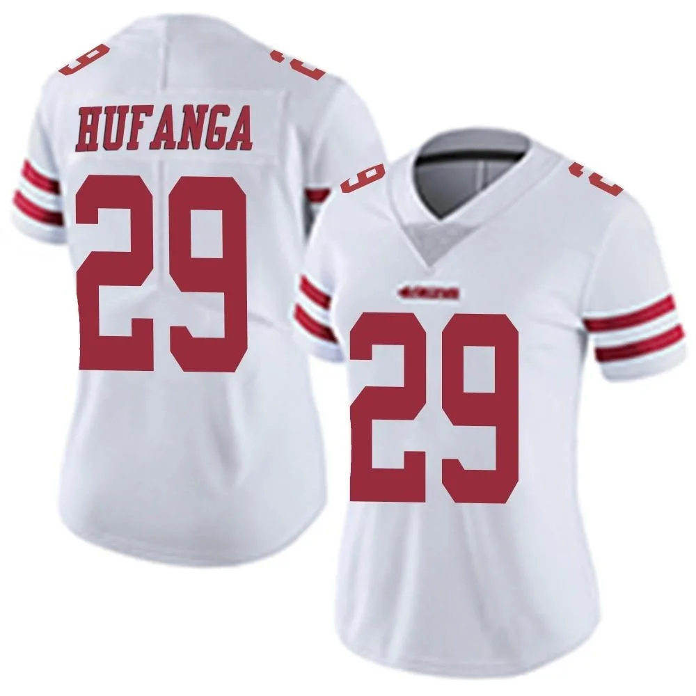 Women's San Francisco 49ers Talanoa Hufanga Nike Vapor Untouchable Limited White Jersey Women's San Francisco 49ers Talanoa Hufanga Nike Vapor Untouchable Limited White Jersey