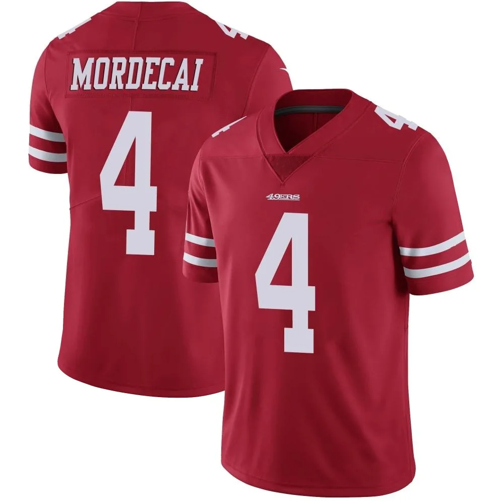 Youth San Francisco 49ers Tanner Mordecai Nike Team Color Vapor Untouchable Limited Red Jersey Youth San Francisco 49ers Tanner Mordecai Nike Team Color Vapor Untouchable Limited Red Jersey