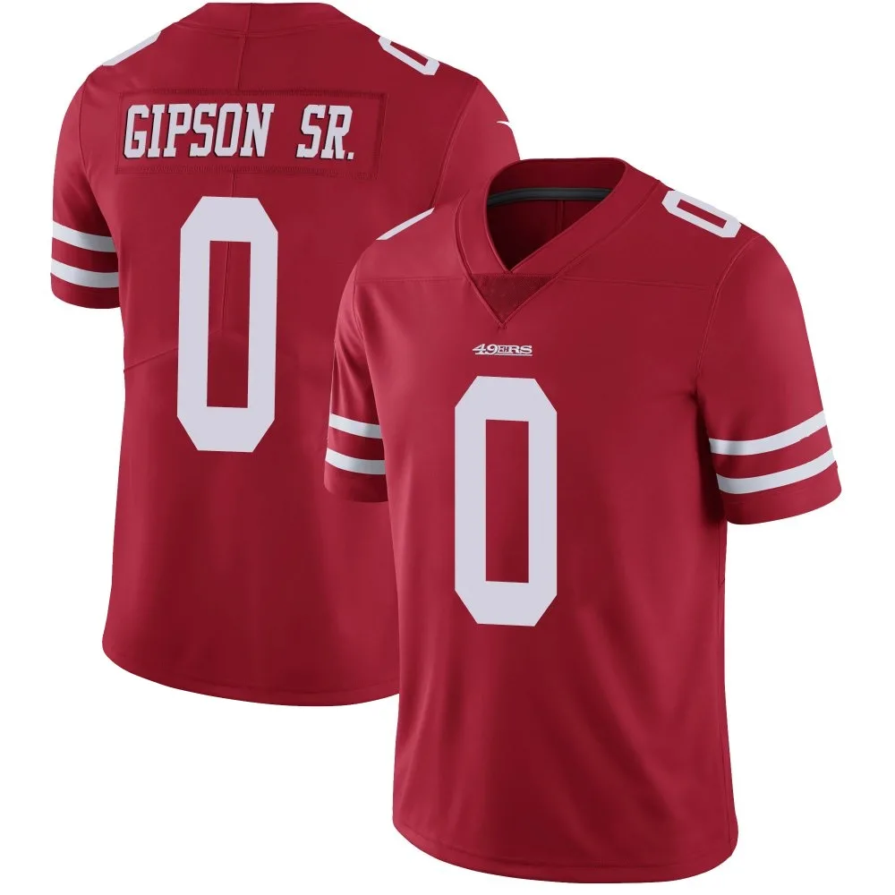 Men's San Francisco 49ers Tashaun Gipson Sr. Nike Team Color Vapor Untouchable Limited Red Jersey Men's San Francisco 49ers Tashaun Gipson Sr. Nike Team Color Vapor Untouchable Limited Red Jersey