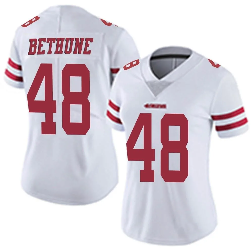 Women's San Francisco 49ers Tatum Bethune Nike Vapor Untouchable Limited White Jersey Women's San Francisco 49ers Tatum Bethune Nike Vapor Untouchable Limited White Jersey