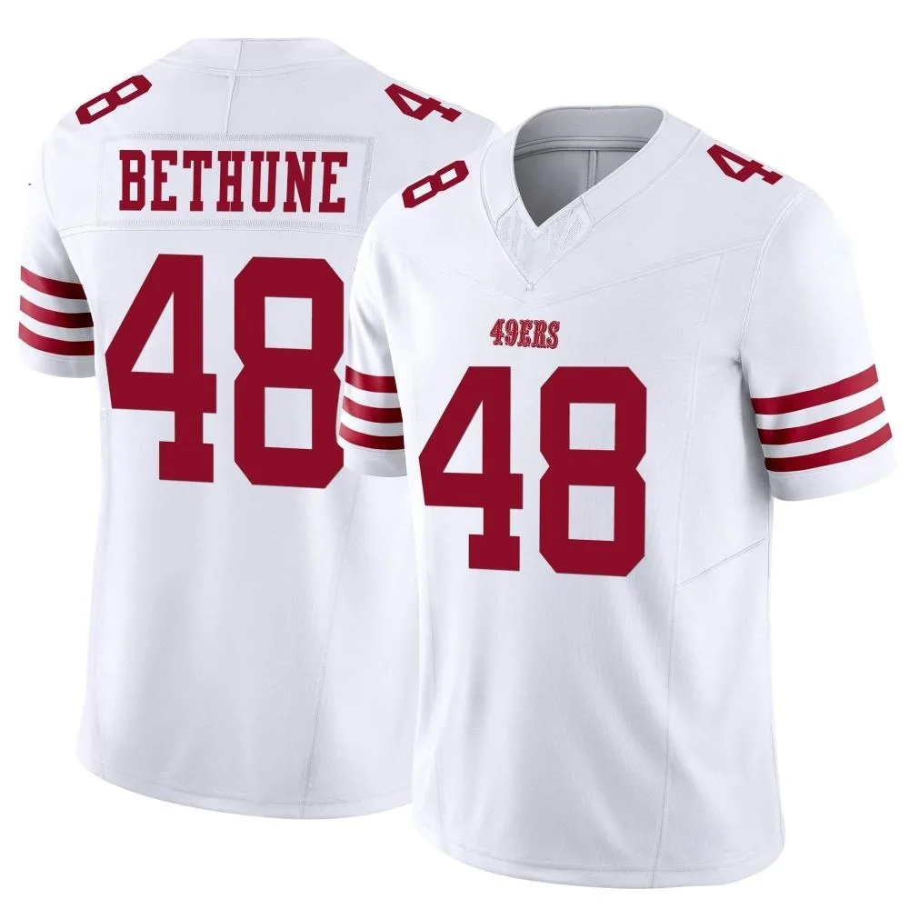 Youth San Francisco 49ers Tatum Bethune Nike Vapor F.U.S.E. Limited White Jersey Youth San Francisco 49ers Tatum Bethune Nike Vapor F.U.S.E. Limited White Jersey