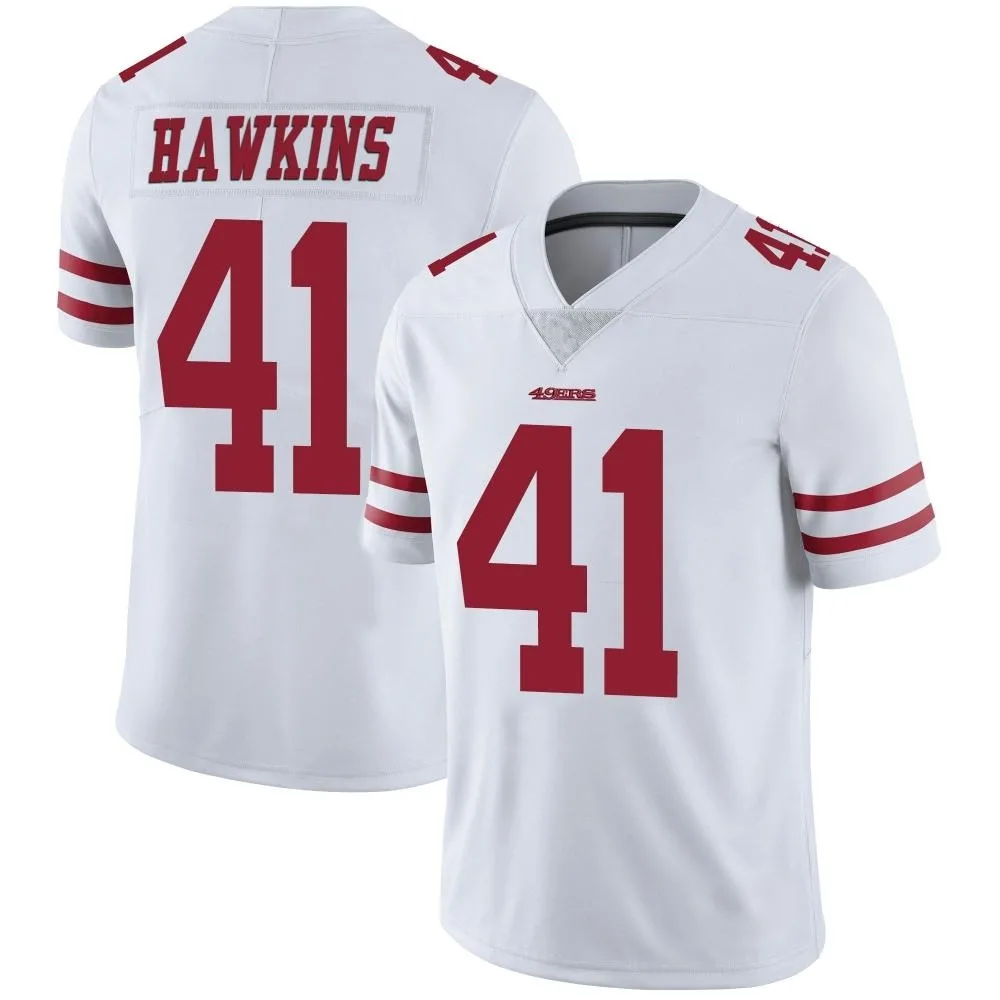 Youth San Francisco 49ers Tayler Hawkins Nike Vapor Untouchable Limited White Jersey Youth San Francisco 49ers Tayler Hawkins Nike Vapor Untouchable Limited White Jersey