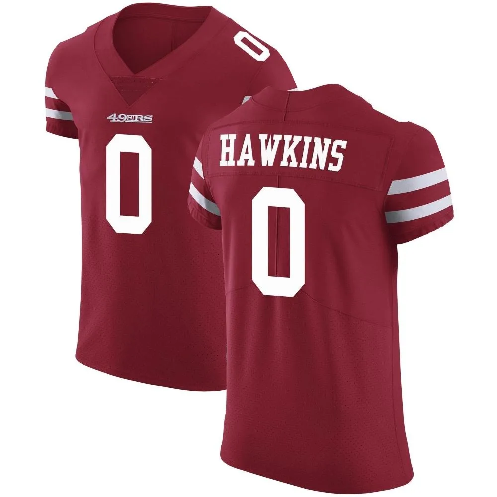 Men's San Francisco 49ers Taylor Hawkins Nike Team Color Vapor Untouchable Elite Red Jersey Men's San Francisco 49ers Taylor Hawkins Nike Team Color Vapor Untouchable Elite Red Jersey