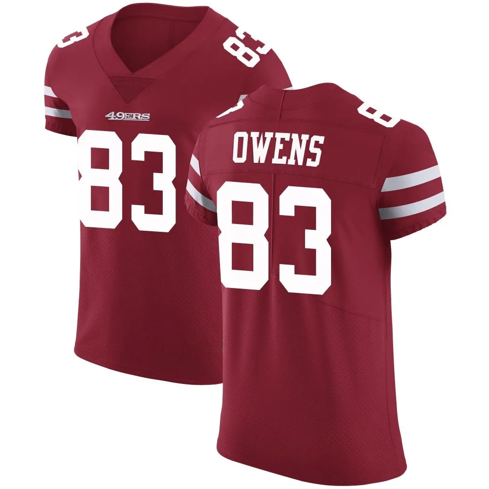 Men's San Francisco 49ers Terique Owens Nike Team Color Vapor Untouchable Elite Red Jersey Men's San Francisco 49ers Terique Owens Nike Team Color Vapor Untouchable Elite Red Jersey