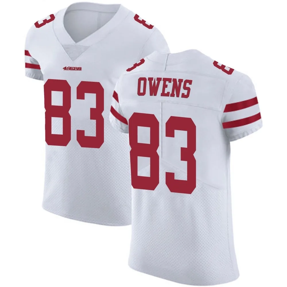 Men's San Francisco 49ers Terique Owens Nike Vapor Untouchable Elite White Jersey Men's San Francisco 49ers Terique Owens Nike Vapor Untouchable Elite White Jersey