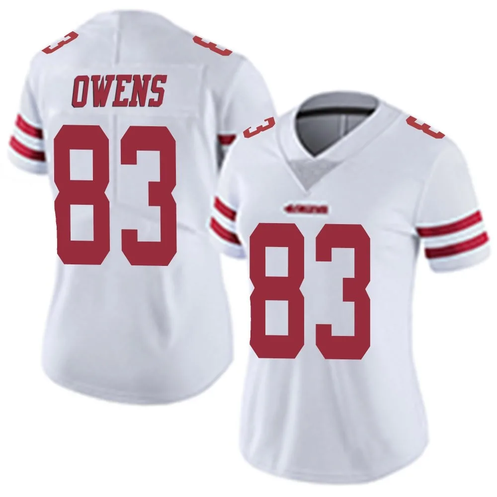 Women's San Francisco 49ers Terique Owens Nike Vapor Untouchable Limited White Jersey Women's San Francisco 49ers Terique Owens Nike Vapor Untouchable Limited White Jersey
