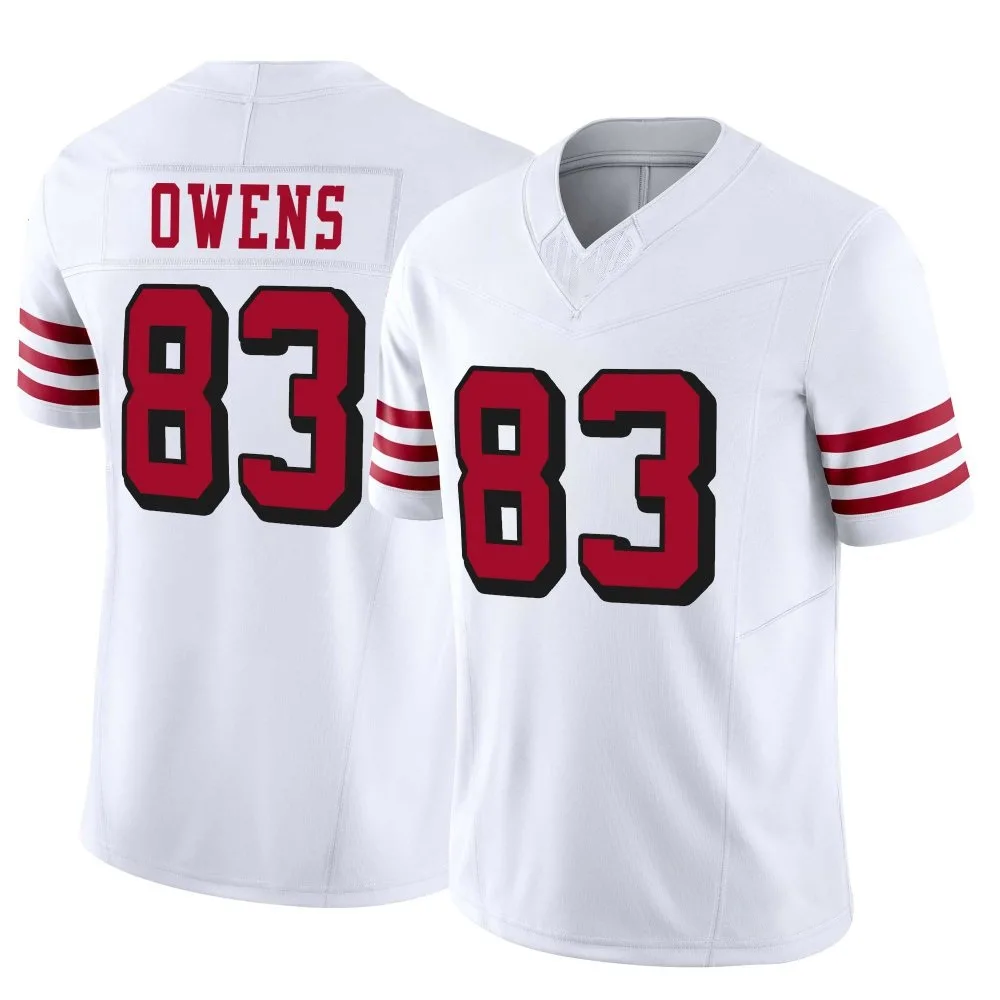 Youth San Francisco 49ers Terique Owens Nike Alternate Vapor F.U.S.E. Limited White Jersey Youth San Francisco 49ers Terique Owens Nike Alternate Vapor F.U.S.E. Limited White Jersey