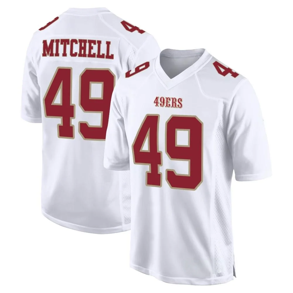 Men's San Francisco 49ers Terrance Mitchell Nike Fashion Game White Jersey Men's San Francisco 49ers Terrance Mitchell Nike Fashion Game White Jersey