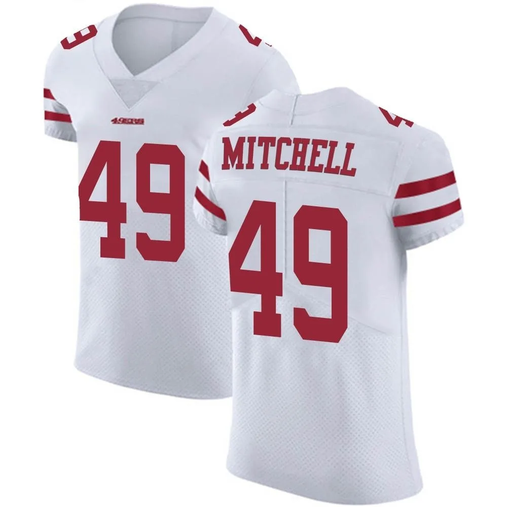 Men's San Francisco 49ers Terrance Mitchell Nike Vapor Untouchable Elite White Jersey Men's San Francisco 49ers Terrance Mitchell Nike Vapor Untouchable Elite White Jersey