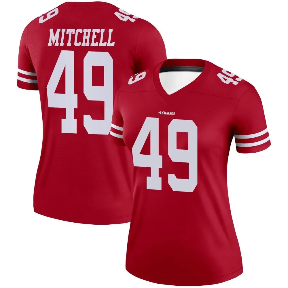 Women's San Francisco 49ers Terrance Mitchell Nike Legend Scarlet Jersey Women's San Francisco 49ers Terrance Mitchell Nike Legend Scarlet Jersey