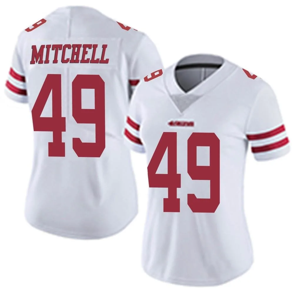 Women's San Francisco 49ers Terrance Mitchell Nike Vapor Untouchable Limited White Jersey Women's San Francisco 49ers Terrance Mitchell Nike Vapor Untouchable Limited White Jersey