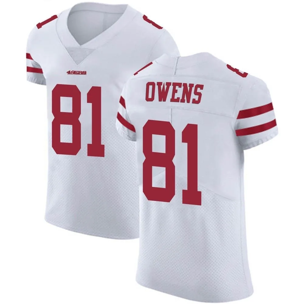 Men's San Francisco 49ers Terrell Owens Nike Vapor Untouchable Elite White Jersey Men's San Francisco 49ers Terrell Owens Nike Vapor Untouchable Elite White Jersey