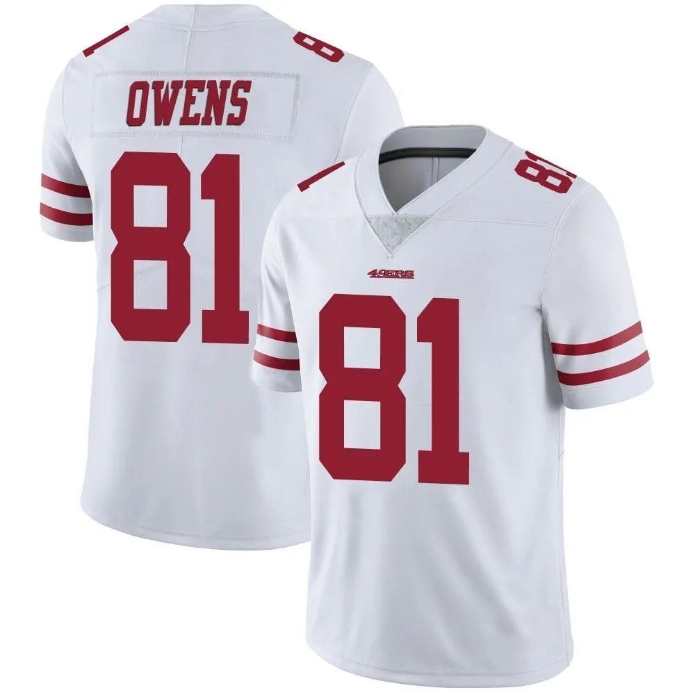 Men's San Francisco 49ers Terrell Owens Nike Vapor Untouchable Limited White Jersey Men's San Francisco 49ers Terrell Owens Nike Vapor Untouchable Limited White Jersey