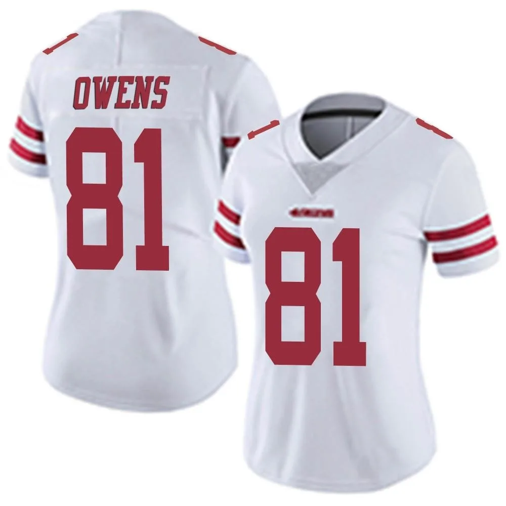 Women's San Francisco 49ers Terrell Owens Nike Vapor Untouchable Limited White Jersey Women's San Francisco 49ers Terrell Owens Nike Vapor Untouchable Limited White Jersey