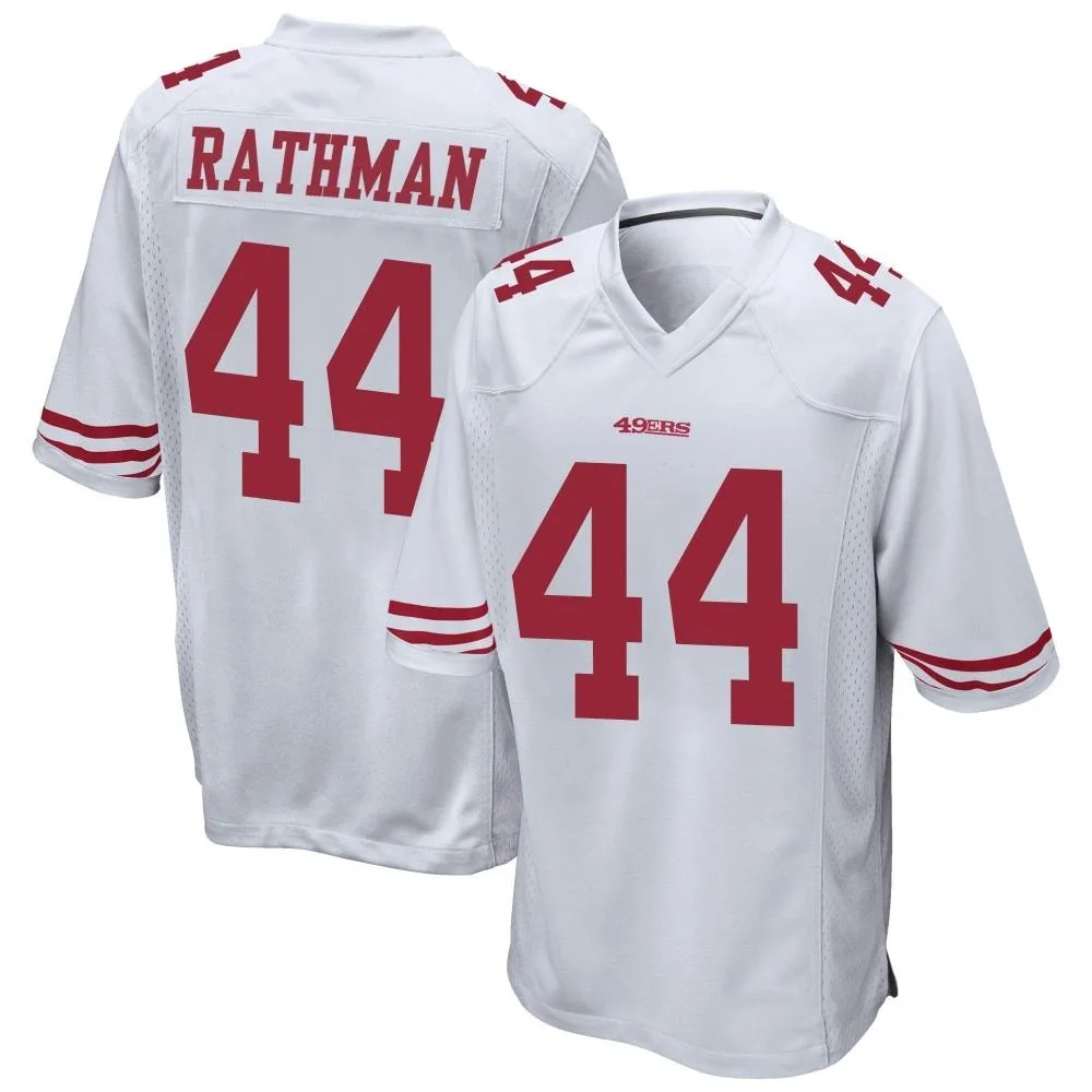 Youth San Francisco 49ers Tom Rathman Nike Game White Jersey Youth San Francisco 49ers Tom Rathman Nike Game White Jersey
