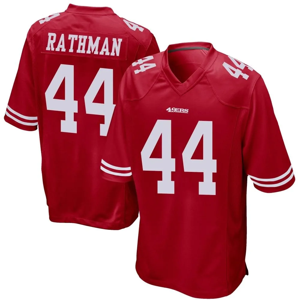 Youth San Francisco 49ers Tom Rathman Nike Team Color Game Red Jersey Youth San Francisco 49ers Tom Rathman Nike Team Color Game Red Jersey