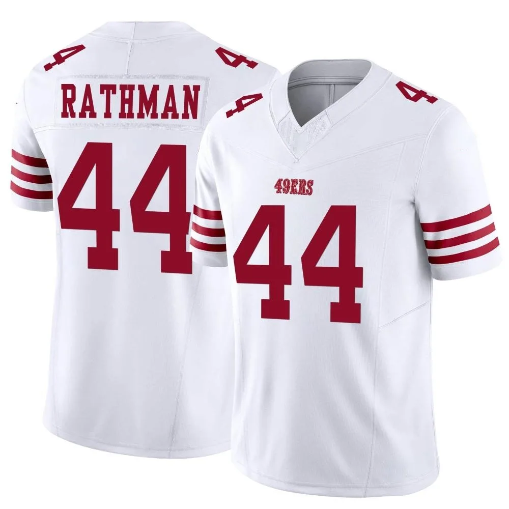 Youth San Francisco 49ers Tom Rathman Nike Vapor F.U.S.E. Limited White Jersey Youth San Francisco 49ers Tom Rathman Nike Vapor F.U.S.E. Limited White Jersey