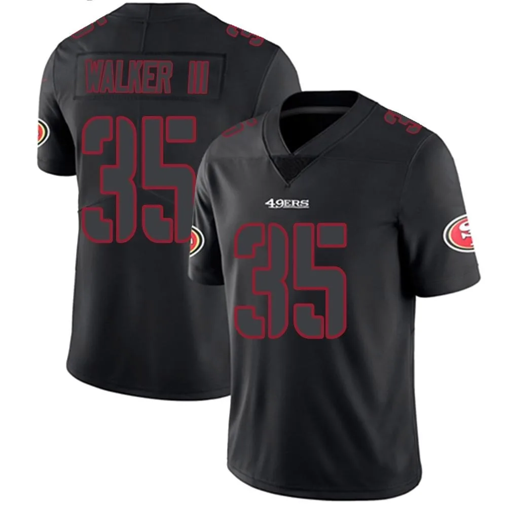 Men's San Francisco 49ers Tracy Walker Iii Nike Limited Black Impact Jersey Men's San Francisco 49ers Tracy Walker Iii Nike Limited Black Impact Jersey