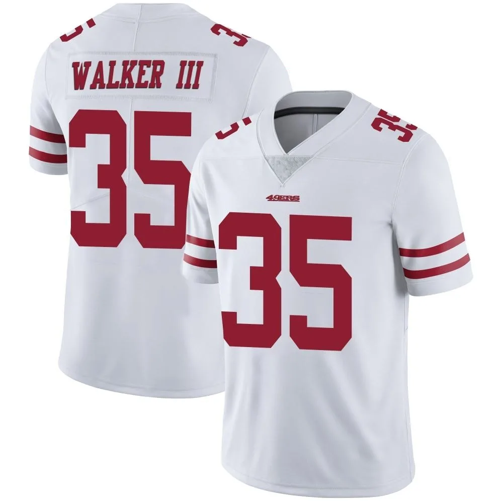 Men's San Francisco 49ers Tracy Walker Iii Nike Vapor Untouchable Limited White Jersey Men's San Francisco 49ers Tracy Walker Iii Nike Vapor Untouchable Limited White Jersey