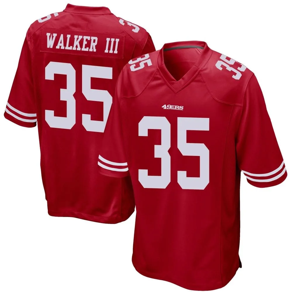 Youth San Francisco 49ers Tracy Walker Iii Nike Team Color Game Red Jersey Youth San Francisco 49ers Tracy Walker Iii Nike Team Color Game Red Jersey