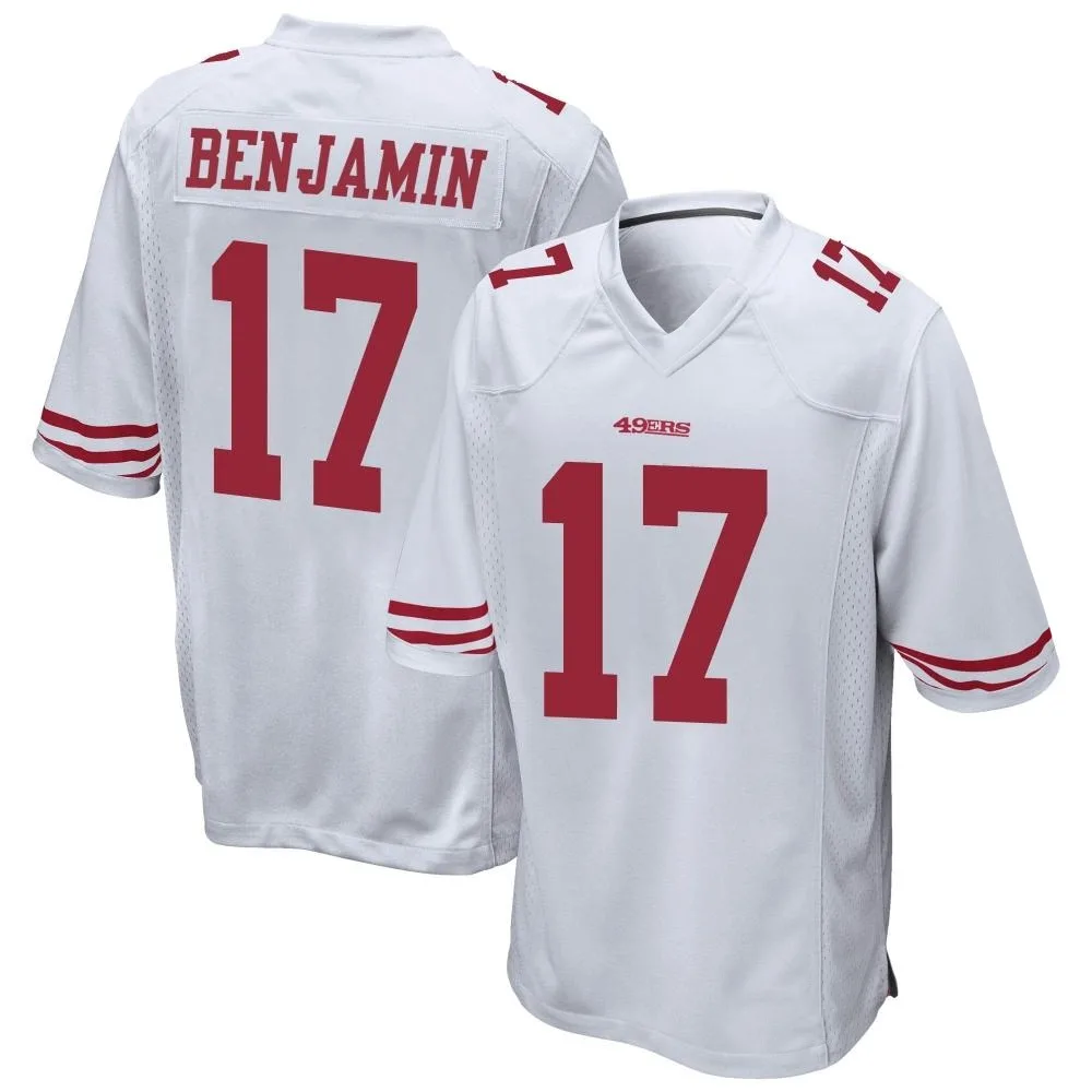 Men's San Francisco 49ers Travis Benjamin Nike Game White Jersey Men's San Francisco 49ers Travis Benjamin Nike Game White Jersey