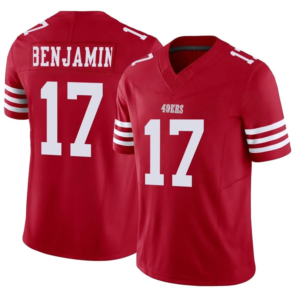 Men's San Francisco 49ers Travis Benjamin Nike Vapor F.U.S.E. Limited Scarlet Jersey Men's San Francisco 49ers Travis Benjamin Nike Vapor F.U.S.E. Limited Scarlet Jersey