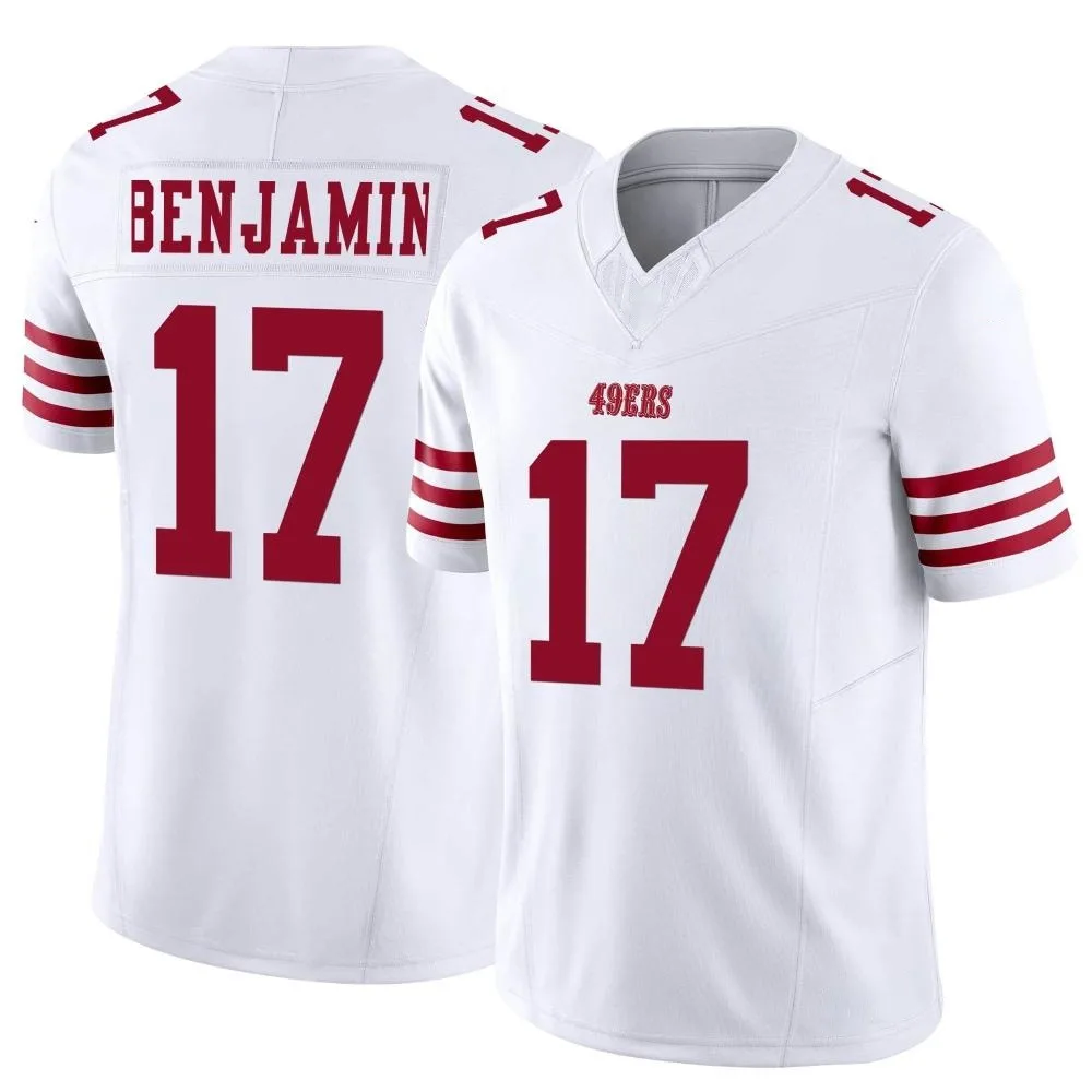 Men's San Francisco 49ers Travis Benjamin Nike Vapor F.U.S.E. Limited White Jersey Men's San Francisco 49ers Travis Benjamin Nike Vapor F.U.S.E. Limited White Jersey