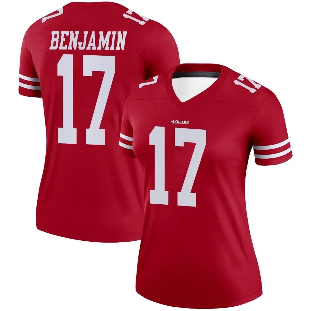 Women's San Francisco 49ers Travis Benjamin Nike Legend Scarlet Jersey Women's San Francisco 49ers Travis Benjamin Nike Legend Scarlet Jersey