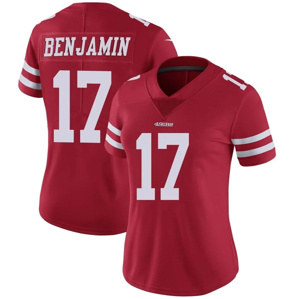 Women's San Francisco 49ers Travis Benjamin Nike Team Color Vapor Untouchable Limited Red Jersey Women's San Francisco 49ers Travis Benjamin Nike Team Color Vapor Untouchable Limited Red Jersey