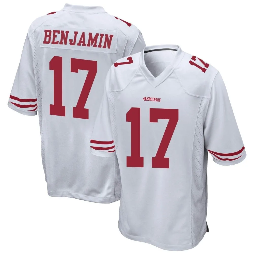 Youth San Francisco 49ers Travis Benjamin Nike Game White Jersey Youth San Francisco 49ers Travis Benjamin Nike Game White Jersey