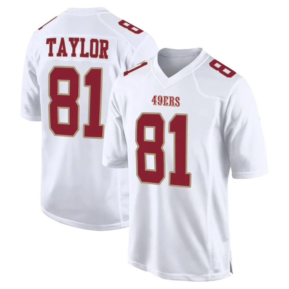 Men's San Francisco 49ers Trent Taylor Nike Fashion Game White Jersey Men's San Francisco 49ers Trent Taylor Nike Fashion Game White Jersey