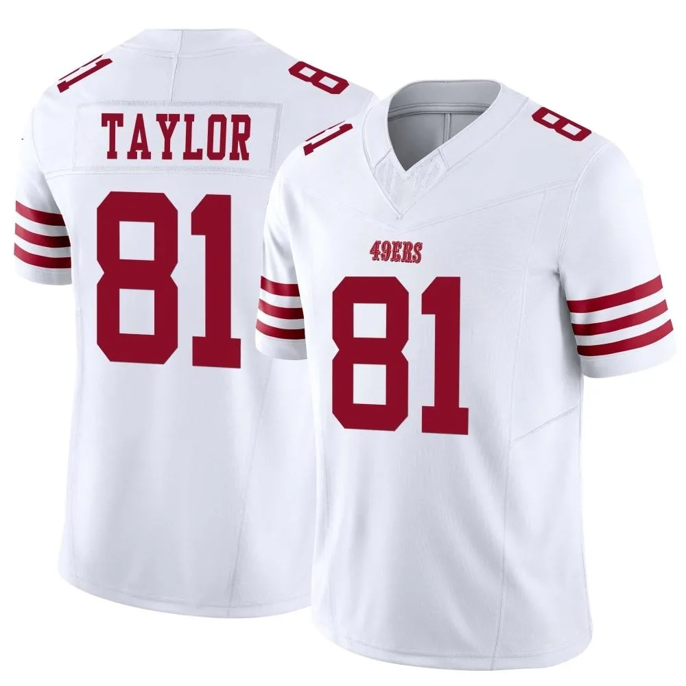 Men's San Francisco 49ers Trent Taylor Nike Vapor F.U.S.E. Limited White Jersey Men's San Francisco 49ers Trent Taylor Nike Vapor F.U.S.E. Limited White Jersey