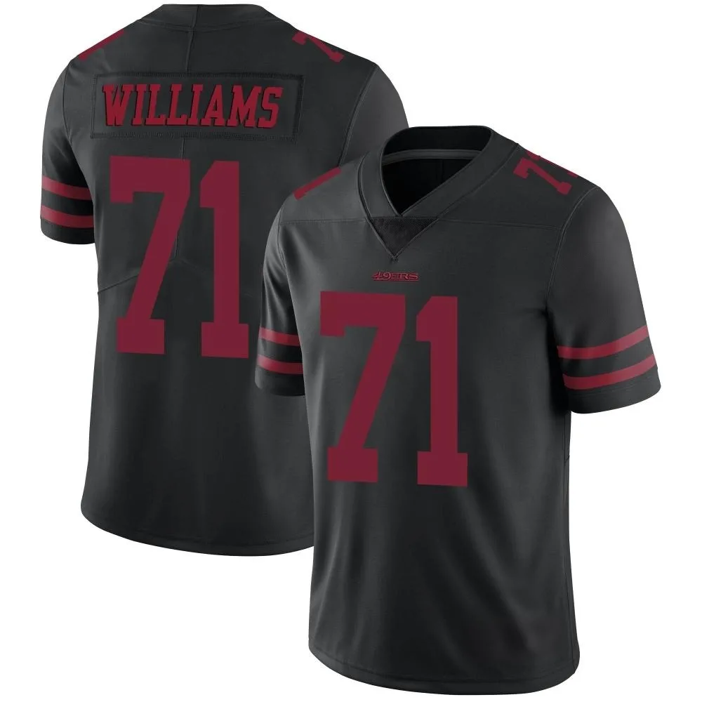 Men's San Francisco 49ers Trent Williams Nike Alternate Vapor Untouchable Limited Black Jersey Men's San Francisco 49ers Trent Williams Nike Alternate Vapor Untouchable Limited Black Jersey