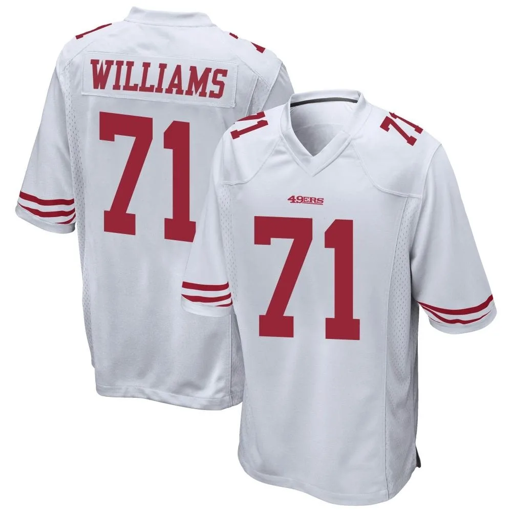 Men's San Francisco 49ers Trent Williams Nike Game White Jersey Men's San Francisco 49ers Trent Williams Nike Game White Jersey