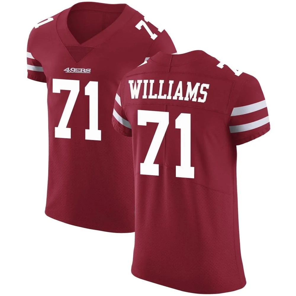 Men's San Francisco 49ers Trent Williams Nike Team Color Vapor Untouchable Elite Red Jersey Men's San Francisco 49ers Trent Williams Nike Team Color Vapor Untouchable Elite Red Jersey
