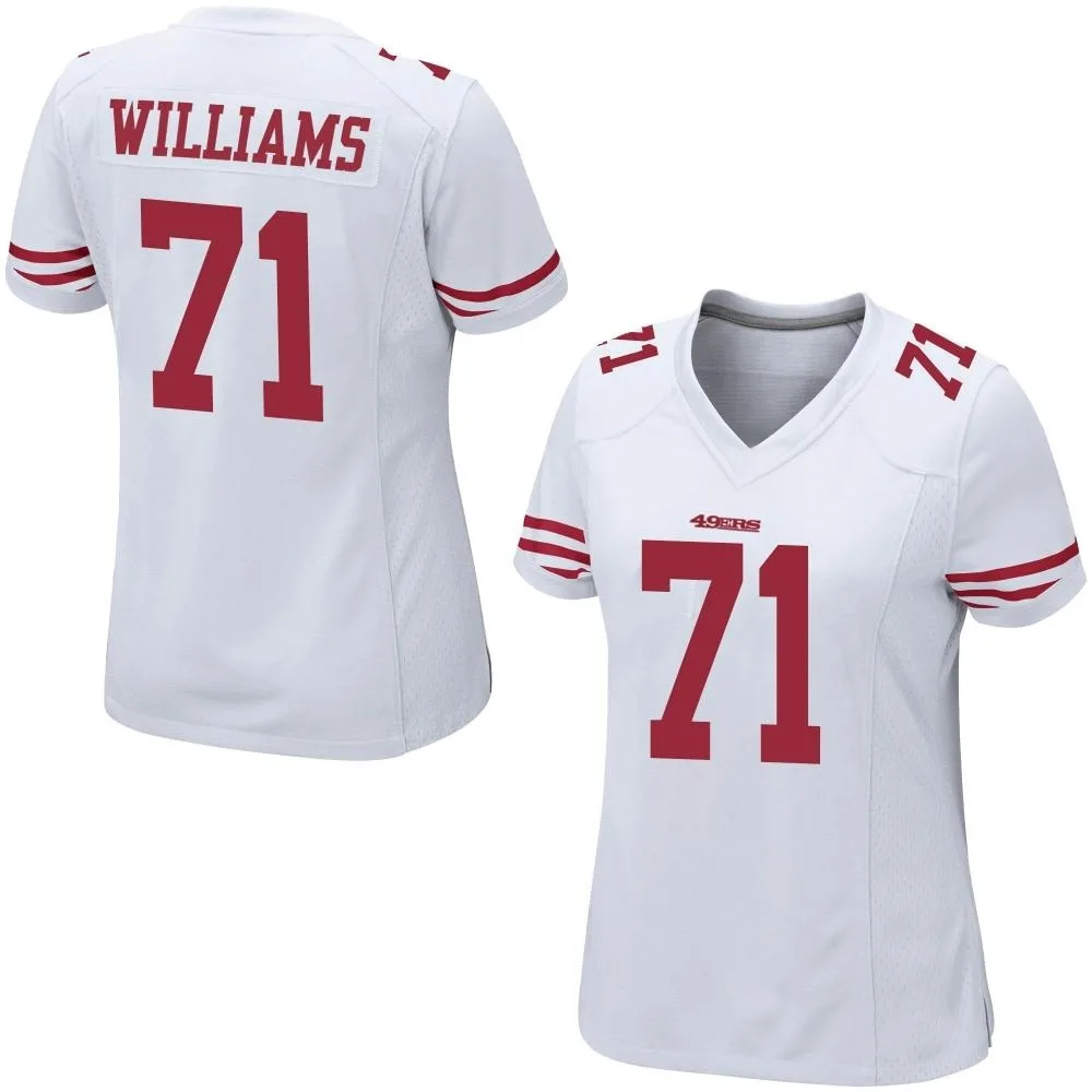 Women's San Francisco 49ers Trent Williams Nike Game White Jersey Women's San Francisco 49ers Trent Williams Nike Game White Jersey