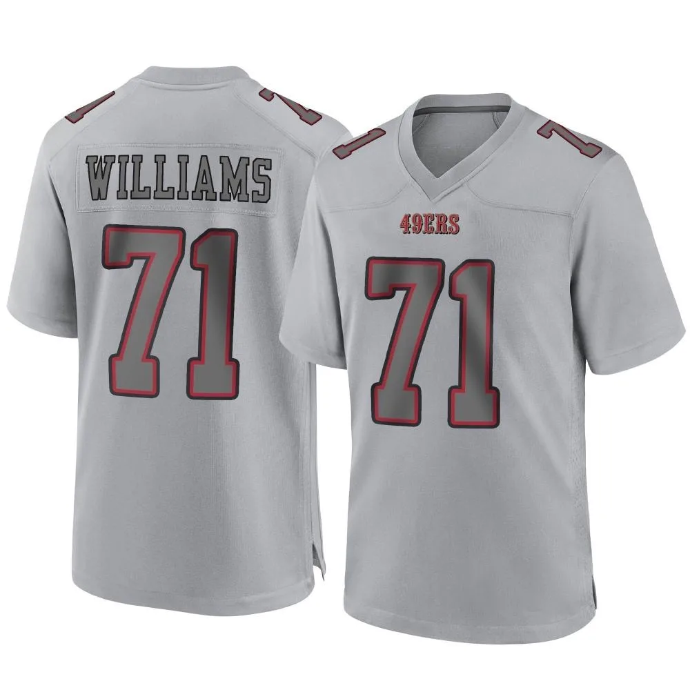 Youth San Francisco 49ers Trent Williams Nike Atmosphere Fashion Game Gray Jersey Youth San Francisco 49ers Trent Williams Nike Atmosphere Fashion Game Gray Jersey