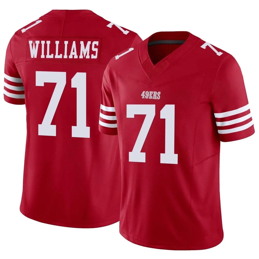 Youth San Francisco 49ers Trent Williams Nike Vapor F.U.S.E. Limited Scarlet Jersey Youth San Francisco 49ers Trent Williams Nike Vapor F.U.S.E. Limited Scarlet Jersey