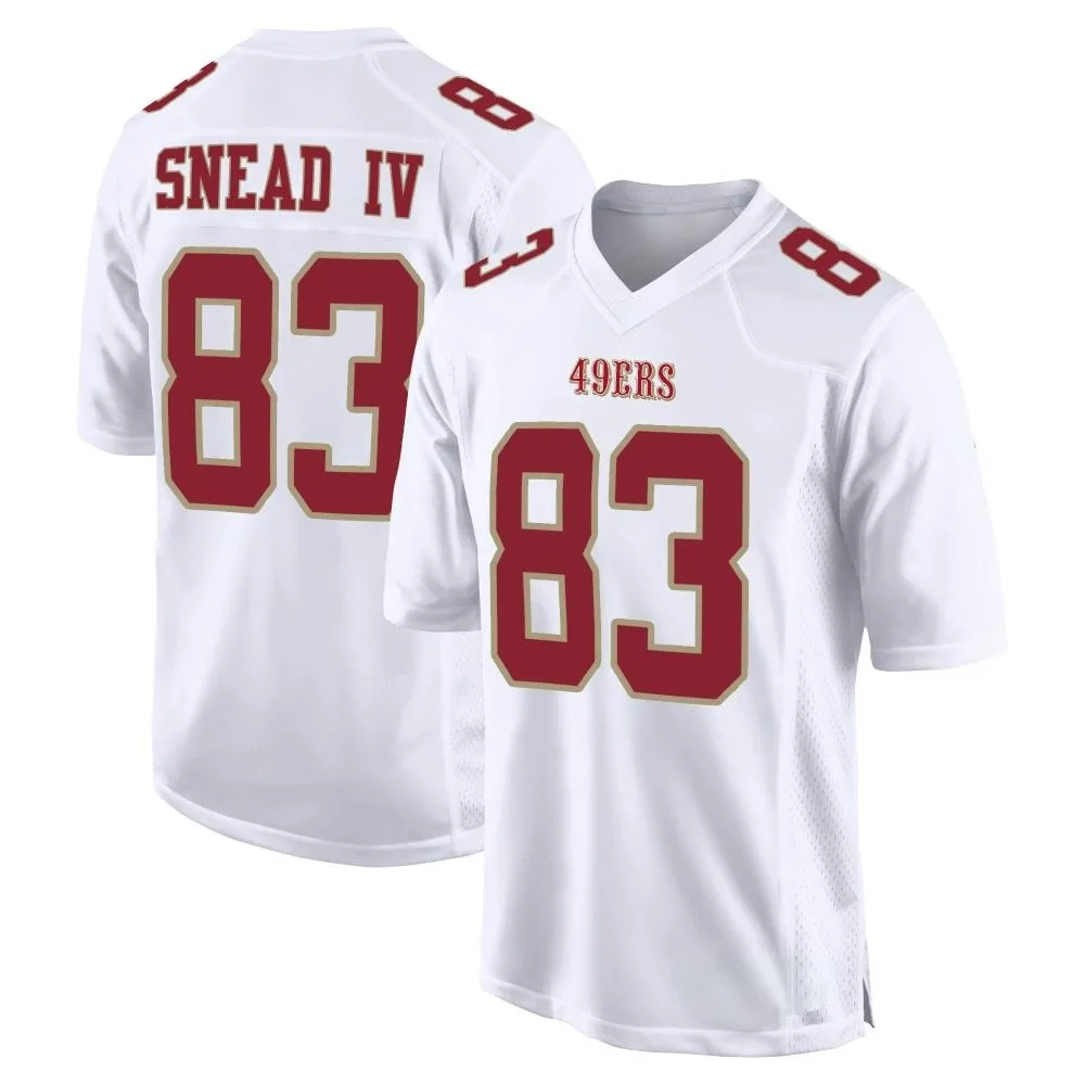 Men's San Francisco 49ers Willie Snead Iv Nike Fashion Game White Jersey Men's San Francisco 49ers Willie Snead Iv Nike Fashion Game White Jersey