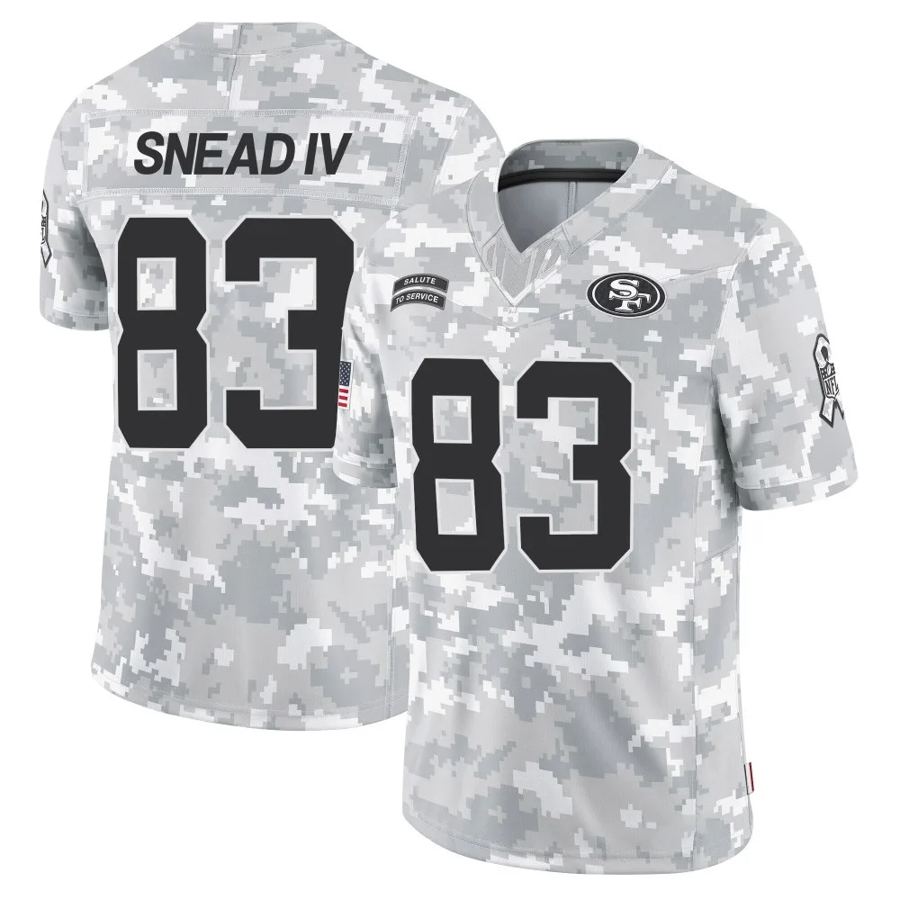Youth San Francisco 49ers Willie Snead Iv Nike 2024 Salute To Service Limited Arctic Camo Jersey Youth San Francisco 49ers Willie Snead Iv Nike 2024 Salute To Service Limited Arctic Camo Jersey