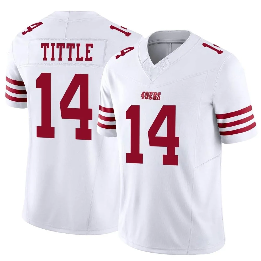 Youth San Francisco 49ers Y.a. Tittle Nike Vapor F.U.S.E. Limited White Jersey Youth San Francisco 49ers Y.a. Tittle Nike Vapor F.U.S.E. Limited White Jersey